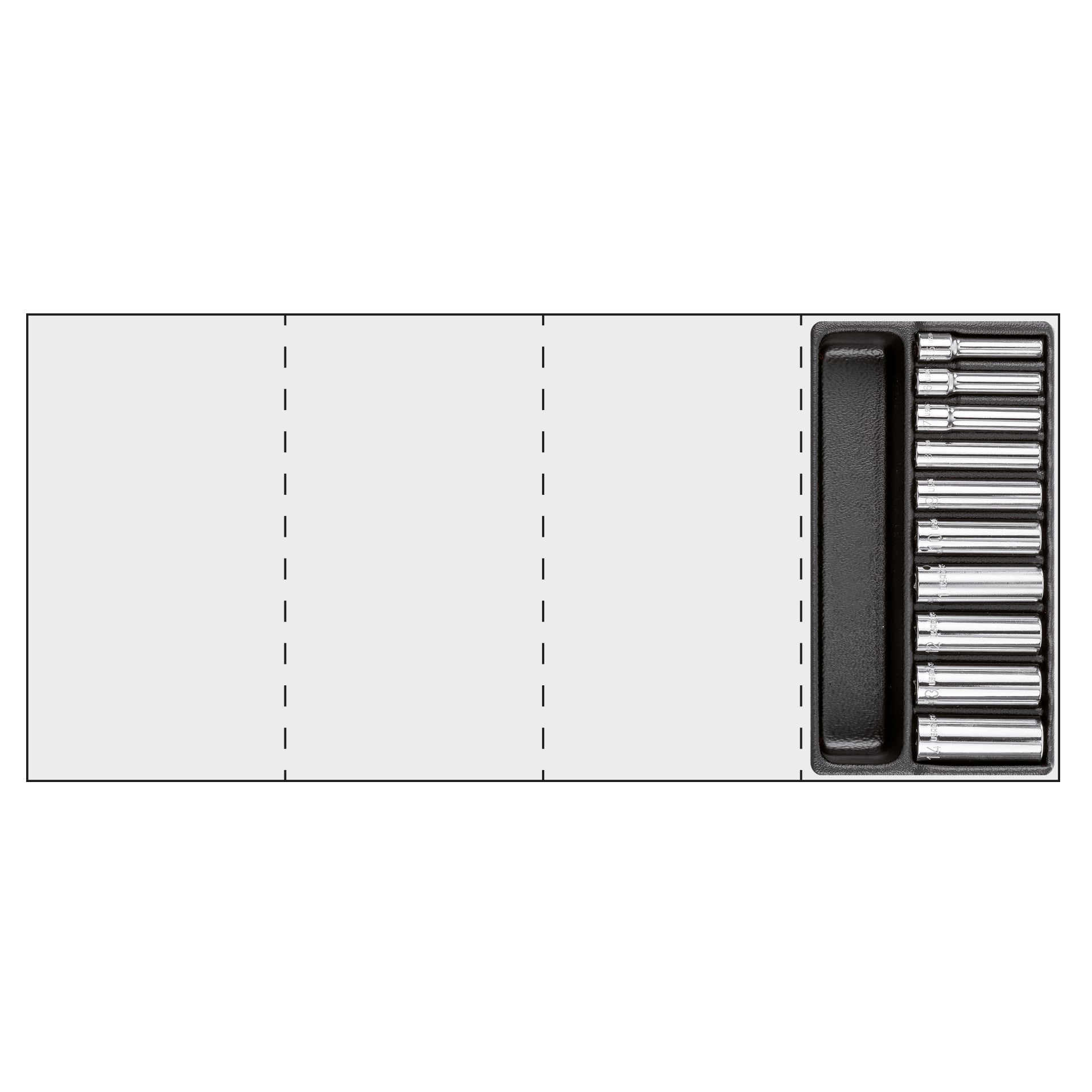 Module thermoformé assorti (10 pièces) | 519/235AEL | Usag - U05190705 Module thermoformé assorti (10 pièces) | 519/235AEL | Usag - U05190705